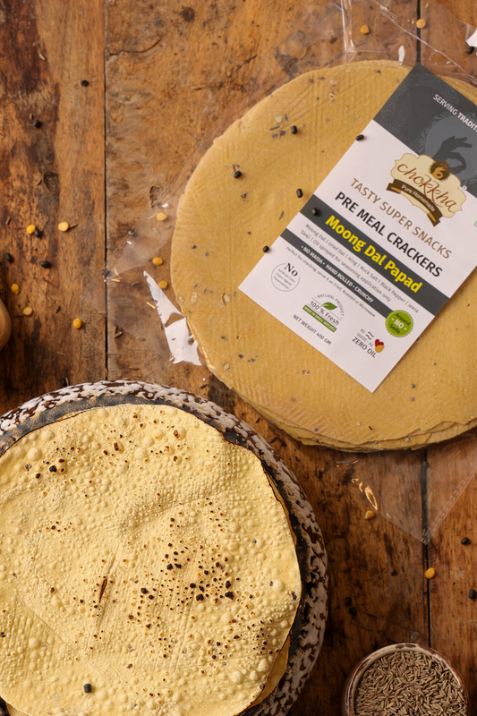 Moong Dal Papad – Crispy, Protein-Rich & Full of Flavor — Chokkha Foods