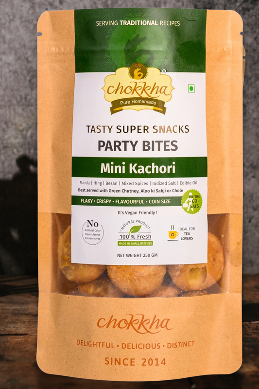 Mini Kachori – Crispy, Spicy & Chatpata Tea-Time Snack — Chokkha Foods