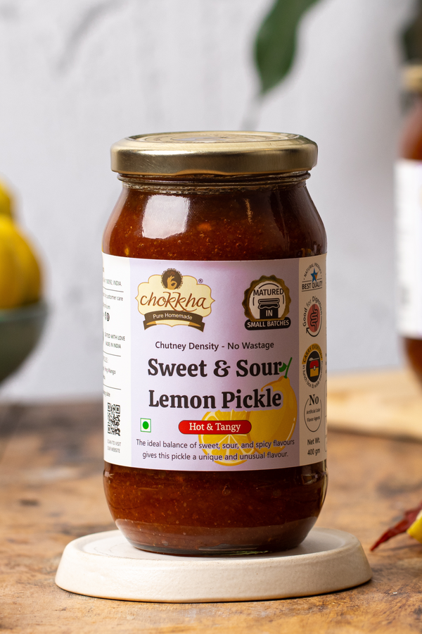 Sweet & Sour Lemon Pickle