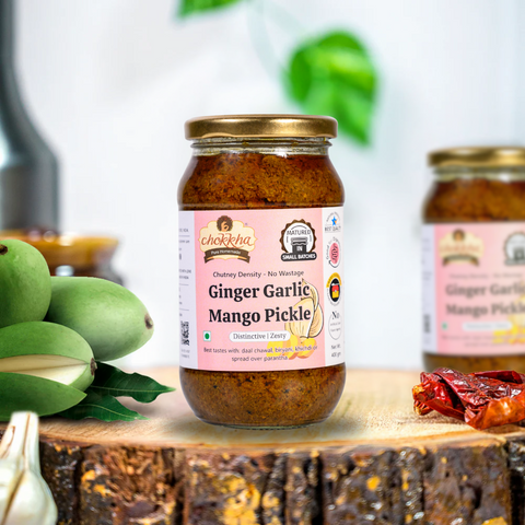 Ginger Garlic Mango Pickle