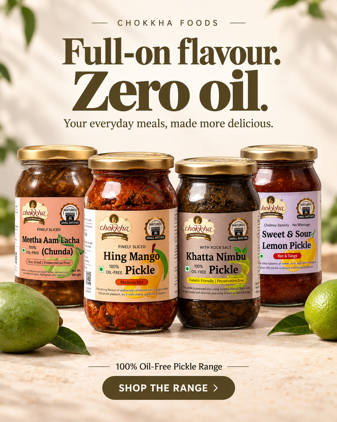 Oil Free Pickles Combo