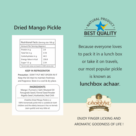 Dried Mango Pickle