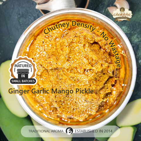 Ginger Garlic Mango Pickle