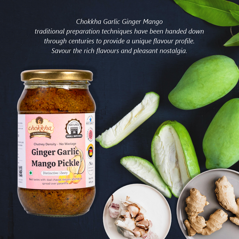 Ginger Garlic Mango Pickle