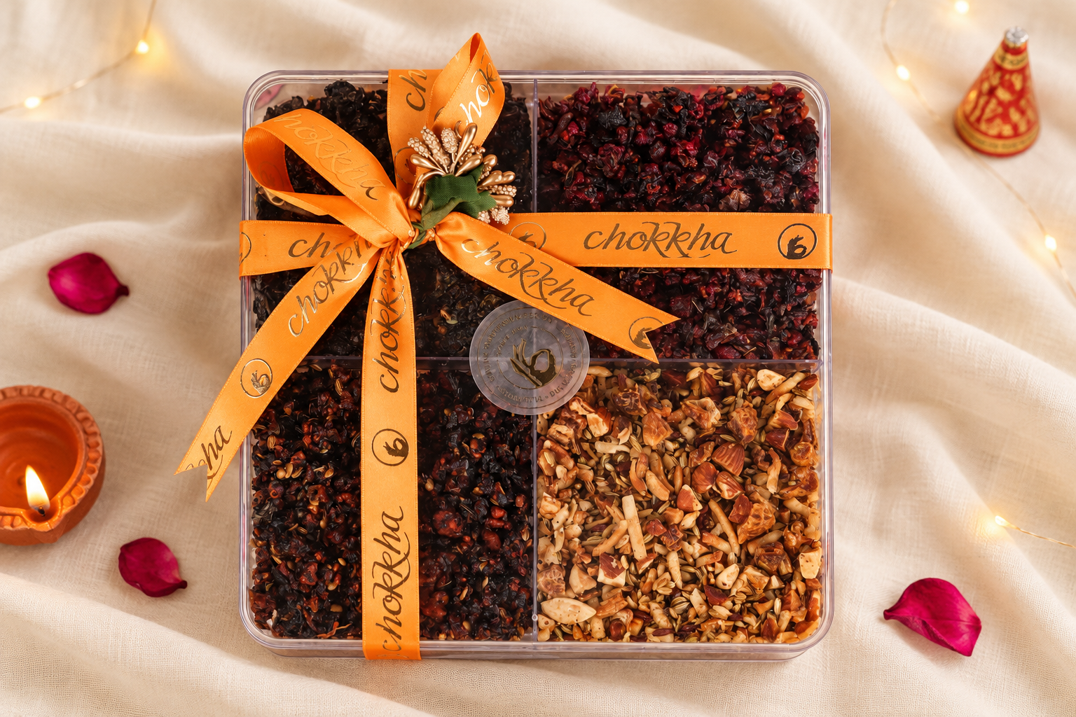 Chokkha Partition Box - Paan Mix Diwali gift hamper